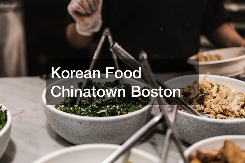 Korean Food Chinatown Boston