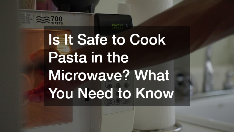 putting something in the microwave oven