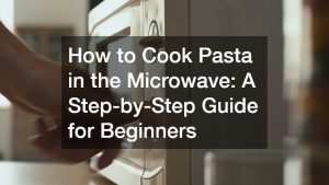 a microwave oven