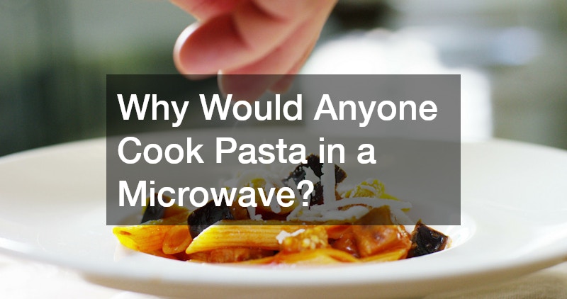 garnishing pasta