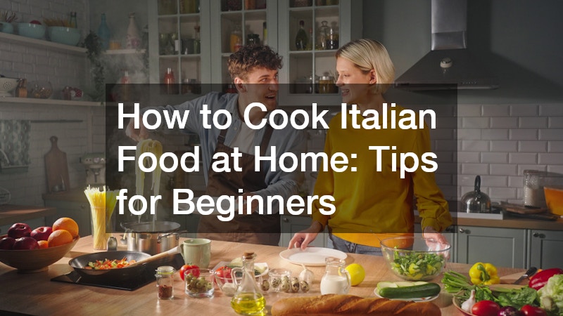 people cooking Italian dishes