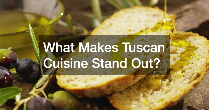 Tuscan bread and olive oil